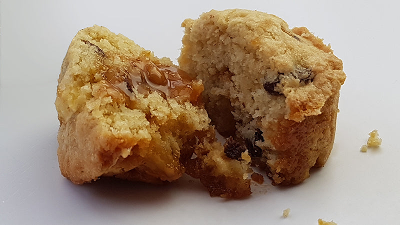 Sea Salted Caramel Apple Scone Rounds