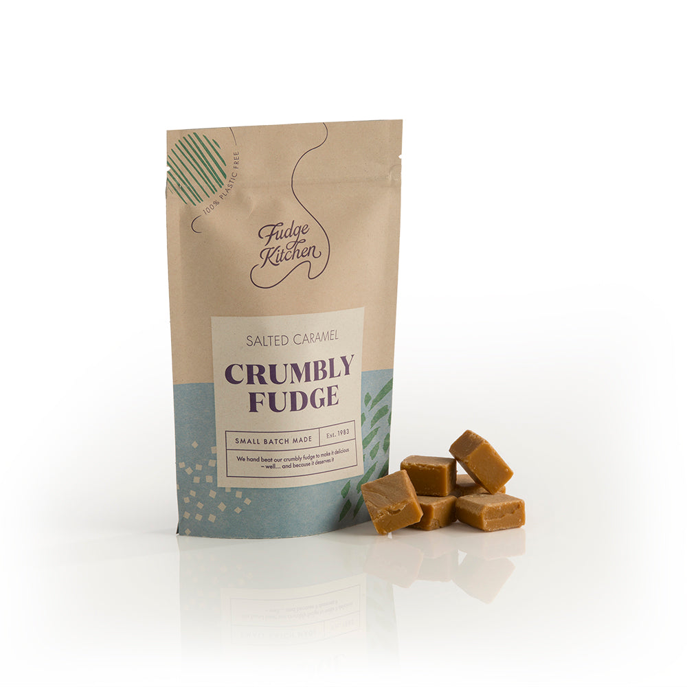 Sea Salted Caramel Crumbly Fudge (case of 8)