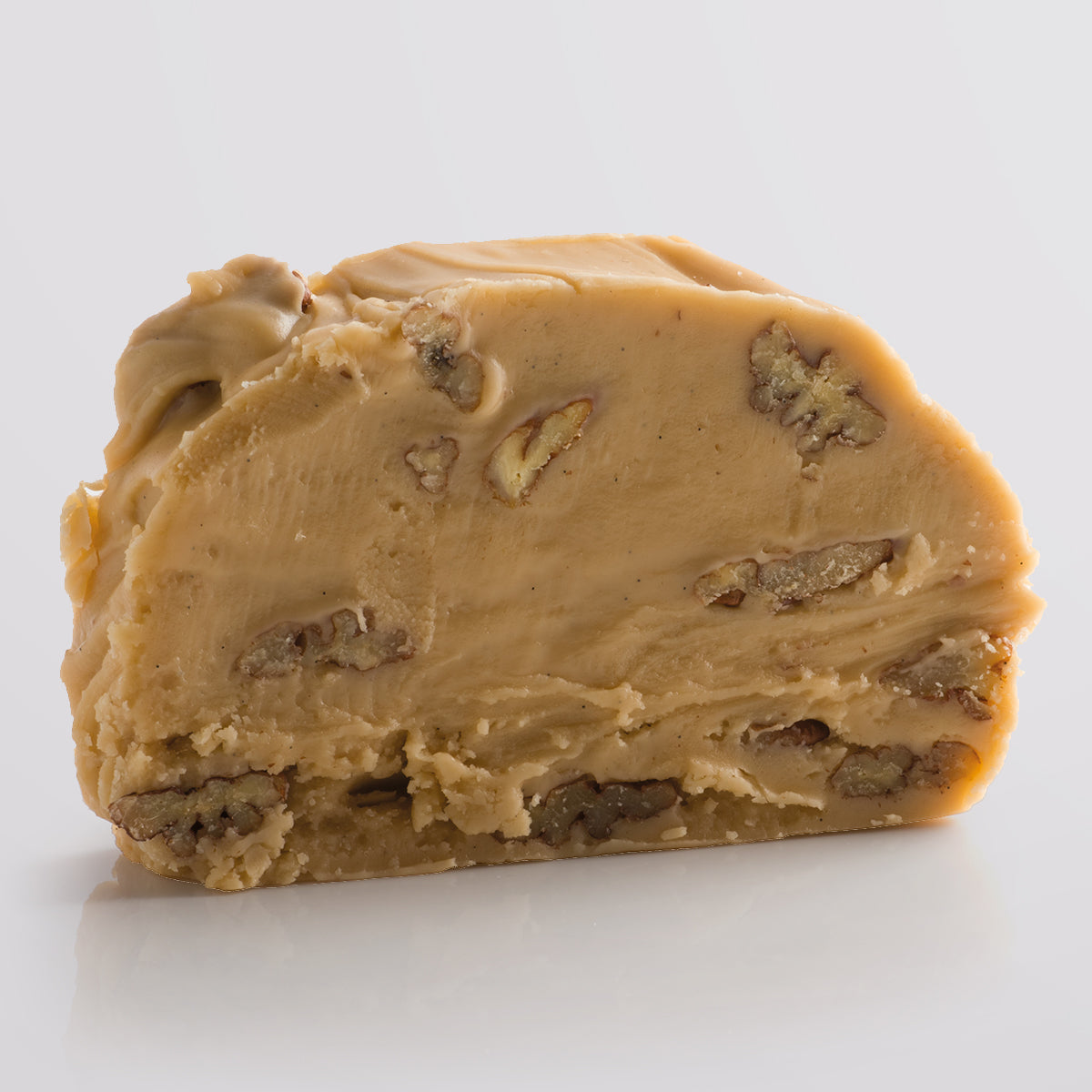 Butter Pecan Fudge, a Fudge Kitchen indulgent, handmade fresh fudge flavour.