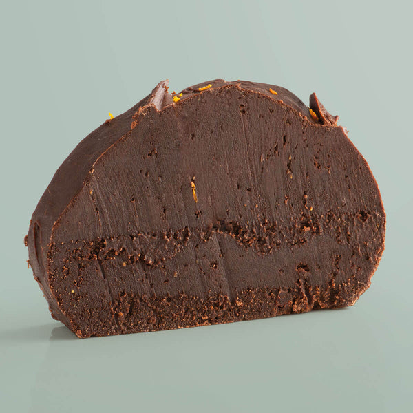 Vegan Fudge Chocolate Orange Fudge, a Fudge Kitchen indulgent, handmade vegan Fudge flavour, ideal for gifting or enjoying as a plant-based treat.