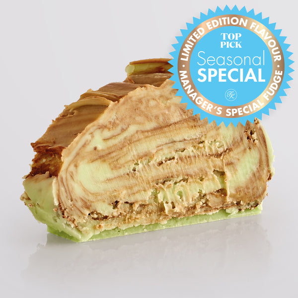 Mint Chocolate Swirl Fudge