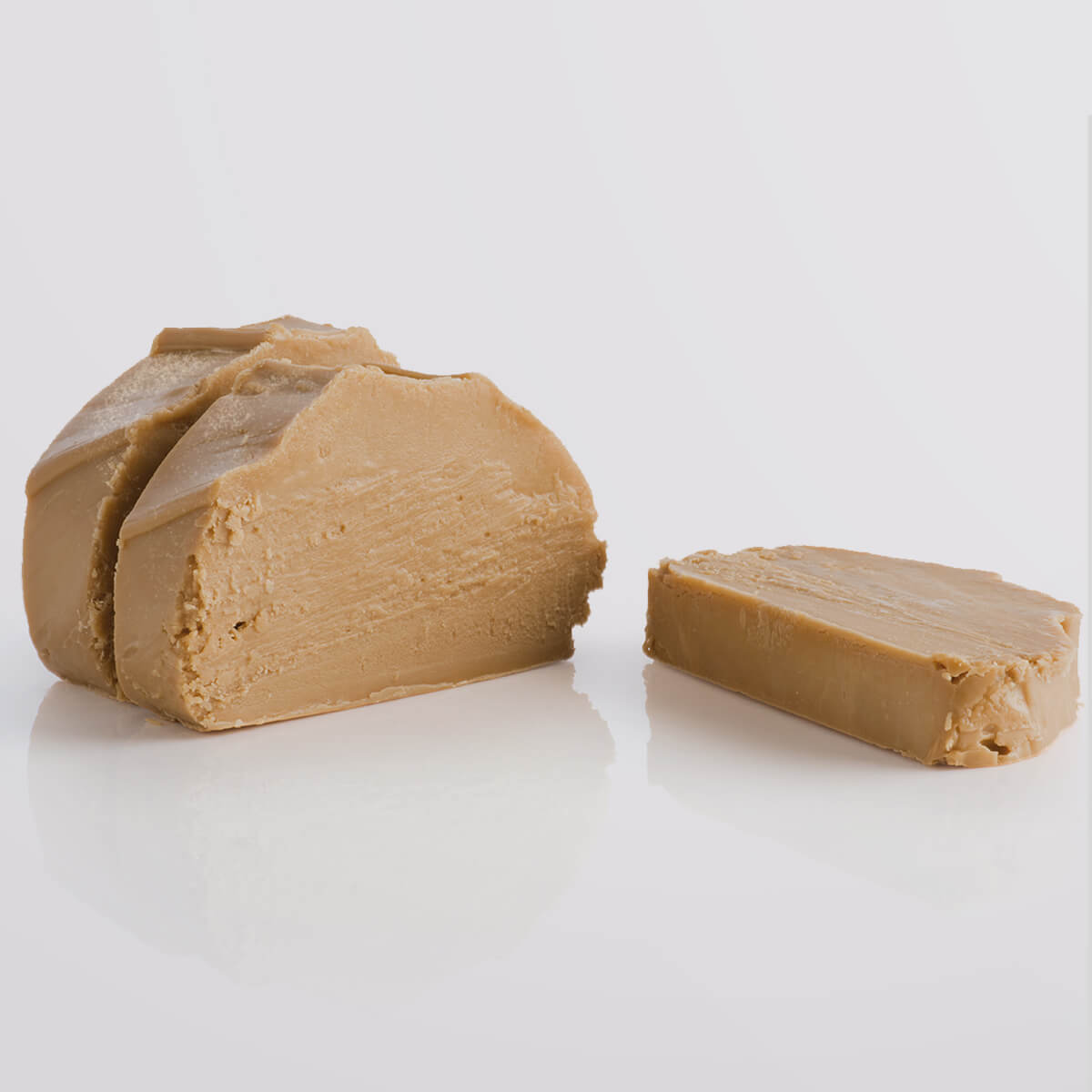 Apple Crumble Fudge single slice, a Fudge Kitchen indulgent, handmade fresh fudge flavour.