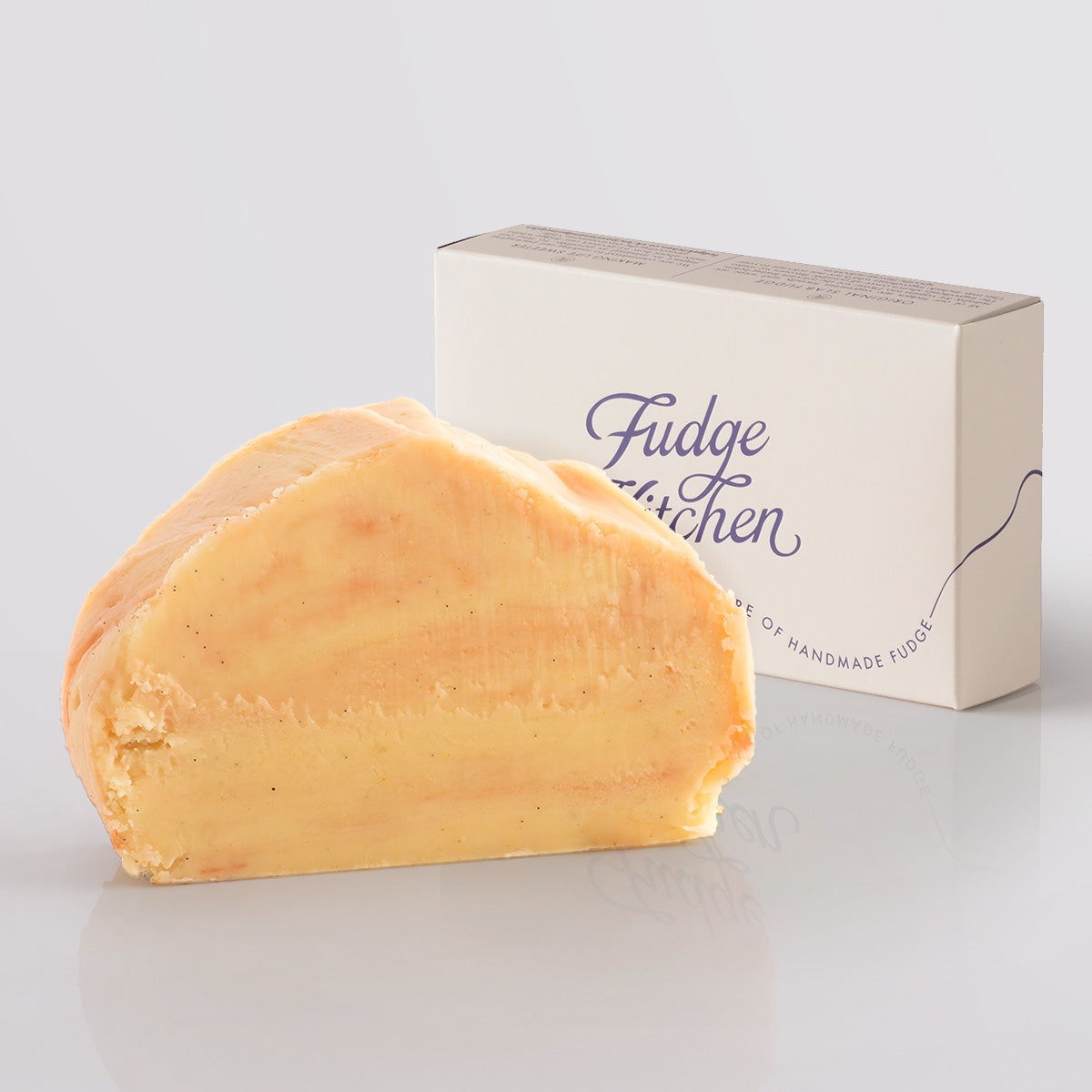 Rhubarb & Custard Fudge - Single Slice