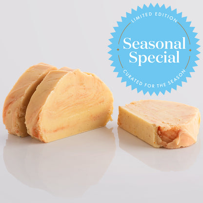 Rhubarb & Custard Fudge - Single Slice
