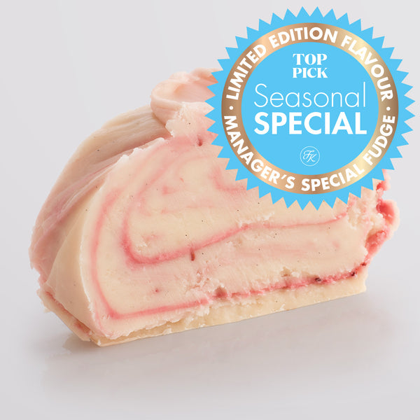 Raspberry Ripple Fudge