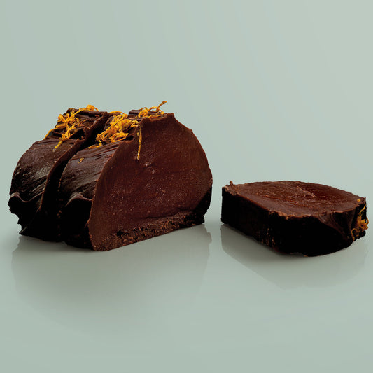 Chocolate & Orange Vegan Fudge