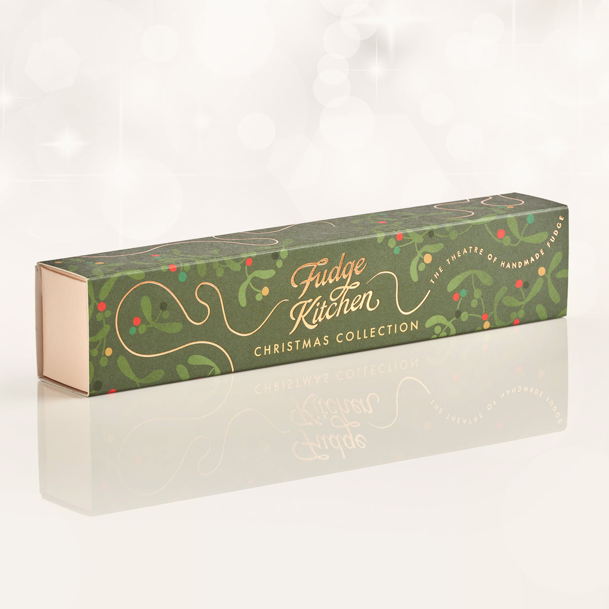 Fudge Kitchen Christmas Collection box with festive design on a white background
