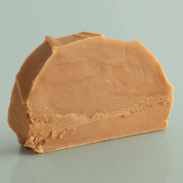 Toffee Vegan Fudge single slice, a Fudge Kitchen indulgent, handmade vegan Fudge flavour, ideal for gifting or enjoying as a plant-based treat.