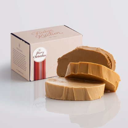 Caramel and Cream Slab Fudge Trio