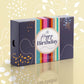Traditional Favourites Fudge Selection Butter Fudge Gift Box  with a 'Happy Birthday' band