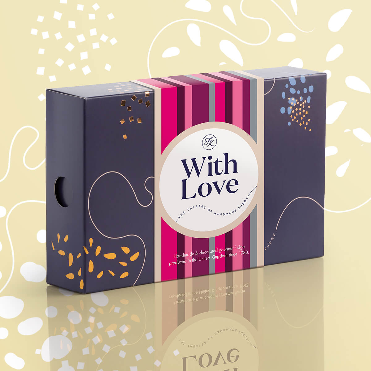 With Love Traditional Favourites Fudge Selection Butter Fudge Gift Box
