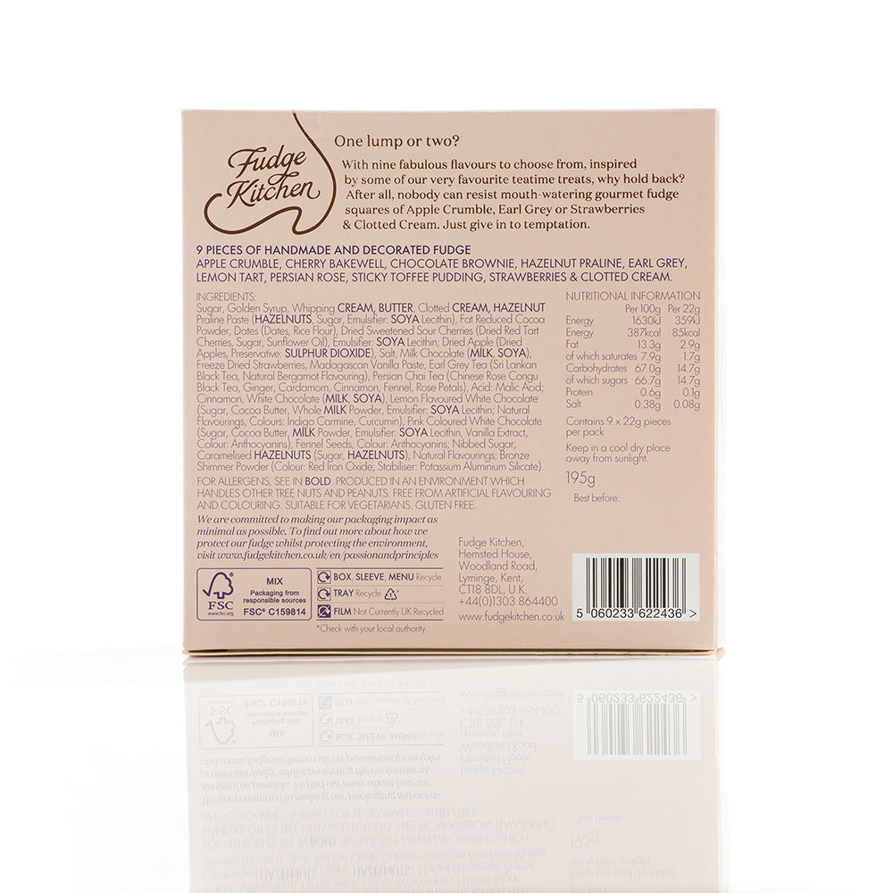 Afternoon Tea Fudge Selection (case of 10)
