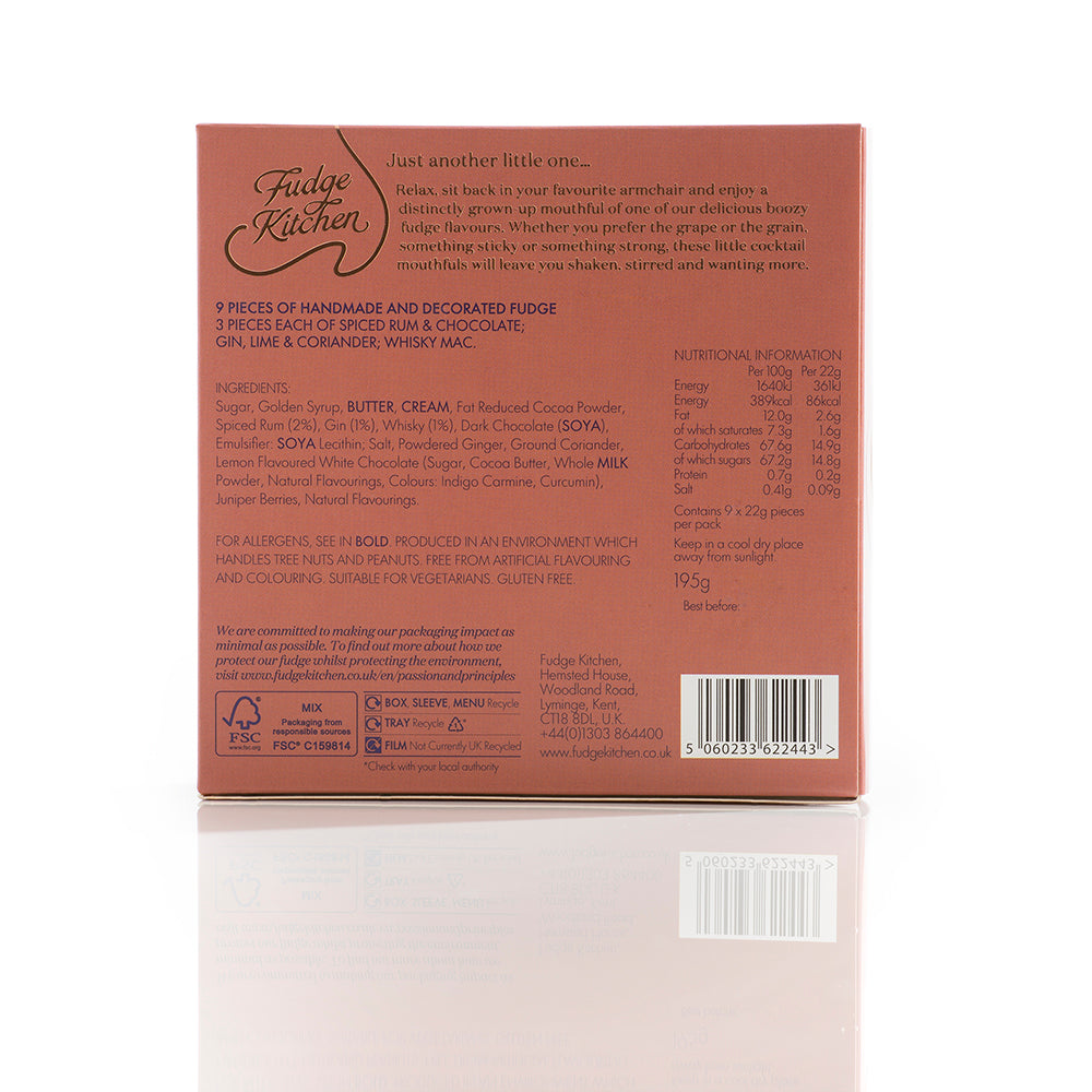 Tipple Fudge Selection (case of 10)