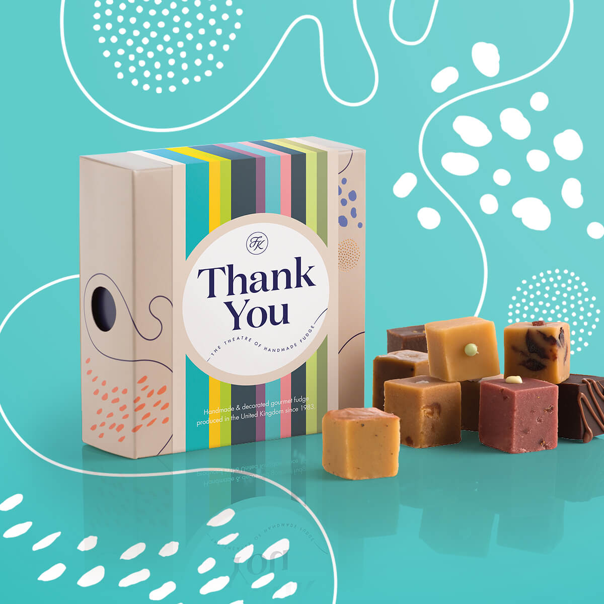 Thank You Afternoon Tea Fudge Selection