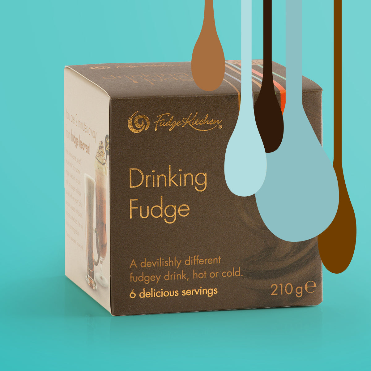 Salted Caramel Drinking Fudge Selection Fudge Kitchen Fudge Kitchen UK